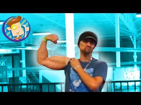 ROLLER COASTER! BALL PIT TRAMPOLINE JUMPS & FALLS FUNnel Family Family Activities