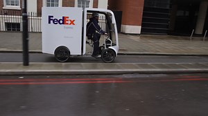 26K views · 542 reactions | Ever wondered what it’s like to be an e-bike courier? Meet Jay, our London-based e-bike courier who delivers packages to customers through rain, shine, or snow. Get a glimpse of Jay’s delivery route past iconic landmarks in this new POV video.  | FedEx | Facebook