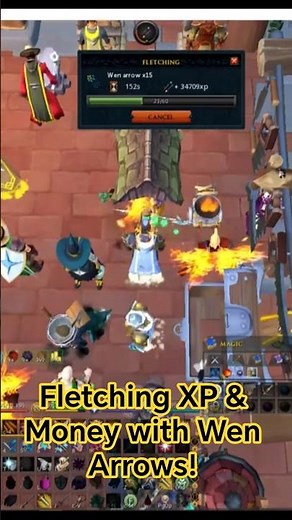 Fast Fletching XP & Money with Wen Arrows! 🚀