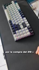 Llévate GRATIS el mouse pad 🐁♥️ Con el teclado Z19 a $55 Un teclado 90% Full RGB Hotswap Con software En switch rojo o café Con garantía Enviamos a todo el a Ecuador 🇪🇨🐁 #gamers #promoción #teclado #mecanico #reels #parati | Gamers Ecuador