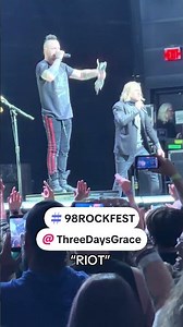 Three days Grace started a Riot Alright!