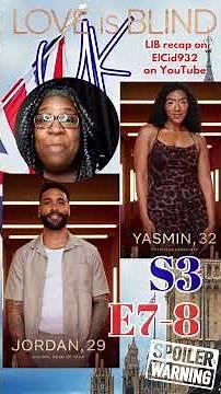 Jordan & Yasmin Ep 7-8 Love Is Blind UK S3 #lib #uk #loveisblind #netflix