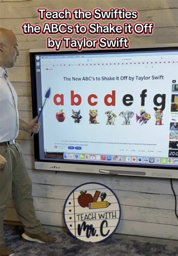 TeachwithMrC (@teachwithmrc) - Teach the ABCs with Taylor Swift's Shake It Off