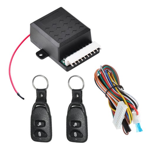 【Clearance Sale】 12V Vehicle Keyless Entry System with 2 Remote Control Auto Locking Keyless Entry Kit Universal Vehicle Door Lock Anti-Theft System | Lazada PH