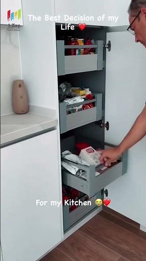 Maximize Your Pantry Space | Smart Kitchen Organization Ideas #kitchen #kitchenstorage