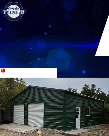 Check out this 30x30x10 Triple Wide Garage — designed for strength,...