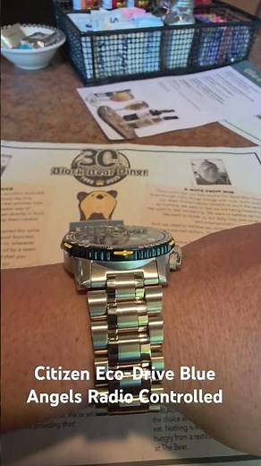 Citizen Eco-Drive Blue Angels Radio Controlled