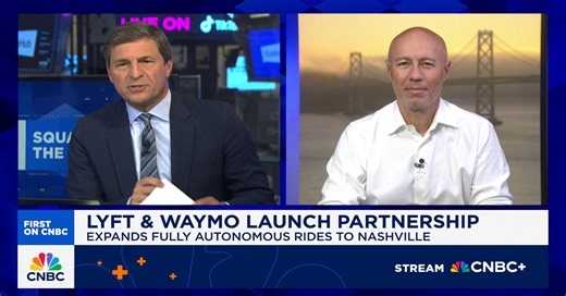 Lyft CEO David Risher on partnership with Waymo: 'This is just getting started'
