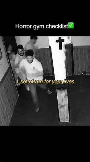 Horror escape rooms are a real workout 🥵