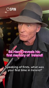 506K views · 7.9K reactions | “I’m glad I’m here”SPIN caught up with #EdHarris at the Dublin International Film premiere of her latest ‘Long Day's Journey Into Night’, and got his first memories in Ireland ☘️For the full story see spin1038.com#dublin #irish #RedCarpet #WestWorld | SPIN 1038 | Facebook