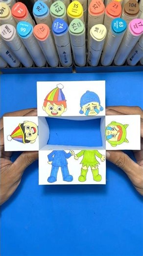 Happy or Sad Niddle Pop Pocoyo #papercraft #pocoyo