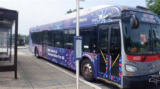 Metro prepares for Fourth of July with additional services, no fees, train and bus wrappings