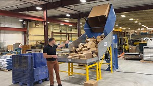 Parcel Unloaders | Package Handling Systems | Ensign Equipment