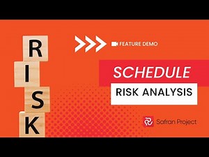Schedule Risk Analysis Feature | Safran Project