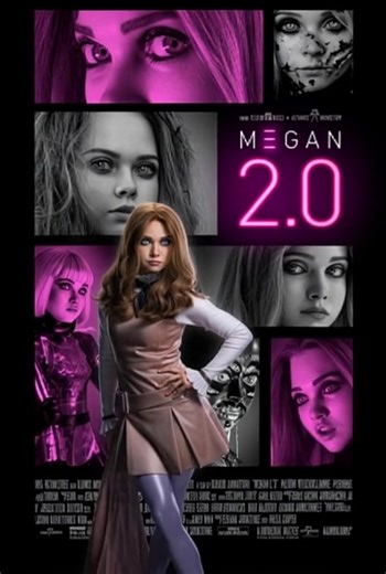 Watched M3gan 2.0, was a fun watch, but, the horror element that made the first so good was missing, instead they went for down the sci-fi route. #m3gan2 #movieposter #ai