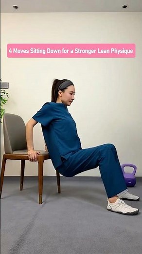4 Easy Seated Moves to Get a Flatter Stomach, Rounder Glutes & Defined Arms