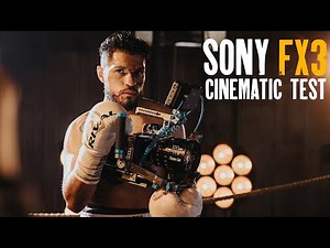 Sony FX3 Cinematic Camera Test // REAL PRODUCTION