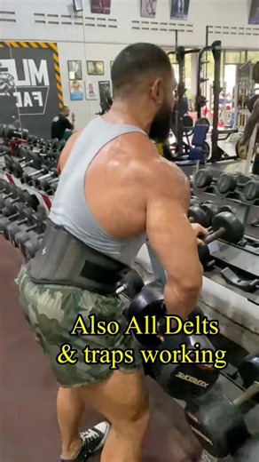 10K views · 432 reactions | Repost, one arm dumbbell upright row 﫡...