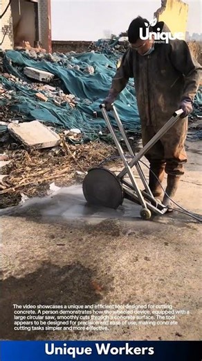 Concrete Cutting Made Easy! See This Innovative Tool in Action