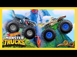 OFFICIAL TRAILER | Monster Trucks Island | @HotWheels