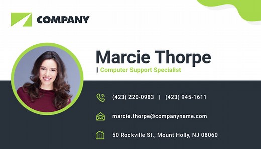 Free online business card creator