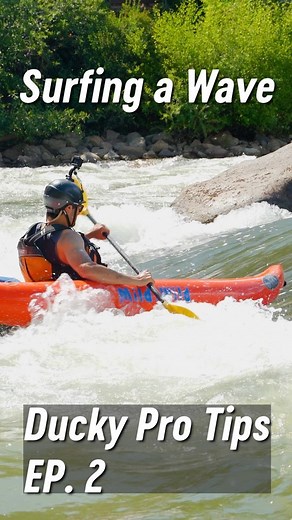 1.2K views · 8 comments | Back by popular demand, Ducky connoisseur Benji shares tips on how to surf ‍♂️ your inflatable kayak and what NOT to do  If you're interested in renting an inflatable kayak and joining #duckynation then drop on in and we'll get ya set up! - #inflatablekayak #kayaking #surfing #loweranimas #kayaksurfing #whitewaterrafting #riverlife #river #humor | Mild to Wild Rafting & Jeep Trail Tours | Facebook