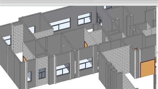 检查并修正建筑BIM软件模型