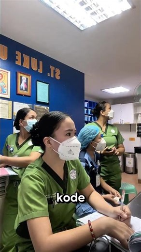 This is what the hospital looks like when a Code Blue is declared‼️😱