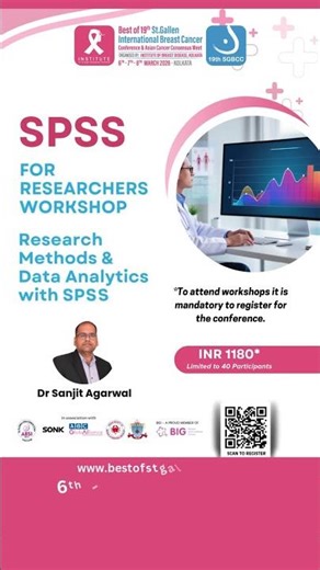 SPSS for Researchers Workshop | Research Methods & Data Analytics | St. Gallen India 2026
