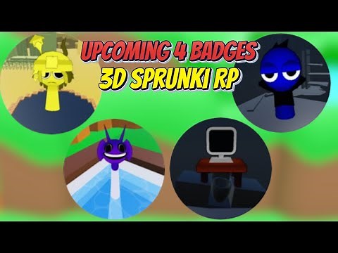3D Sprunki RP❗️All Officially Upcoming 4 Badges Leaks - Durple Phase 3 Mustard Vineria Mr Fun Pc