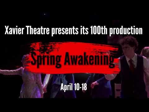 Official trailer for Xavier Theatre's Spring Awakening. 2026.