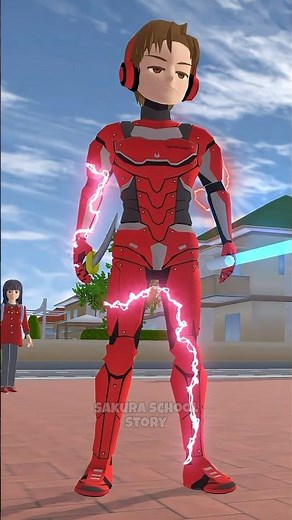 School Students Panic‼️ Robot Yuta Fights Snake Demon🔥 #sakuraschoolsimulator