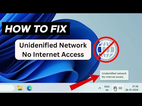 How to Fix "Unidentified Network No Internet Access" Error on Windows 11- (2 Ways to Fix)