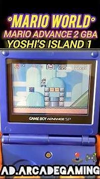 Super Mario Advance 2 Yoshi's Island 1 - Nintendo Game Boy Advance SP (GBA)