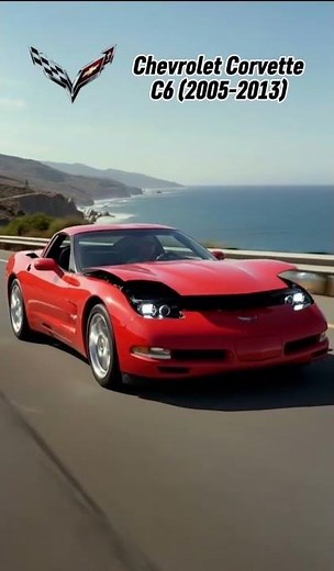 Evolucion historica chevrolet Corvette. Corvette Evolution History.