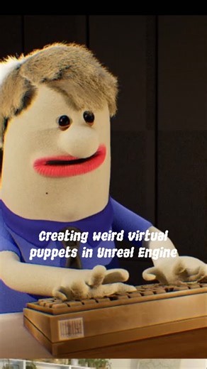 Logan Gardner on Instagram: "virtual puppet for realtime animation 🎭 . #unrealengine5 #puppetry #3Dartist"
