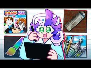 I Played EVERY Roblox Drawing Game