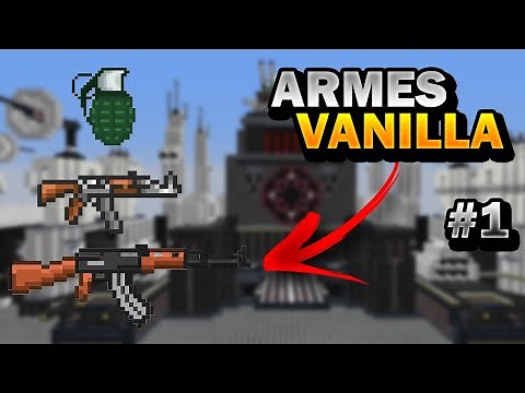ARMES A FEU/FUSILS/PISTOLETS... VANILLA | Créer un Serveur de A à Z en Command Block