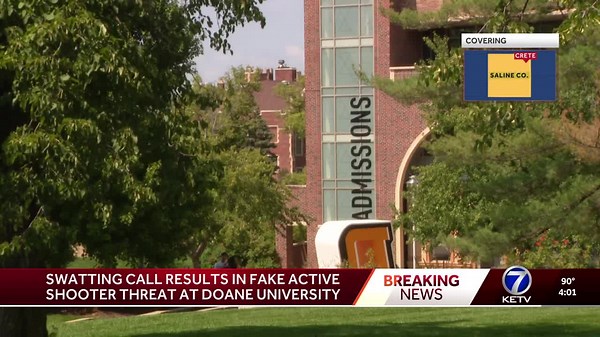 Swatting incident causes Doane University's Crete campus to go into lockdown, officials say