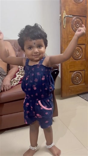 Her favorite song is her mother’s voice #MadGirlPapi #MotherDaughterBond #BabyDance #FamilyLove