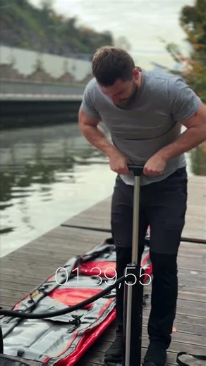 🪫 A lot of people believe that inflating a boat takes ages.