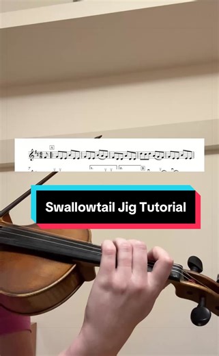 Swallowtail Jig Violin Tutorial #violin #violinist #violintok #classicalmusic #violinista