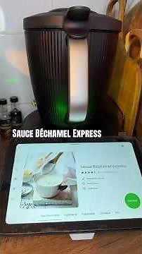 Avec le Thermomix 🥄, préparez votre béchamel en seulement 7 minutes ⏱️
