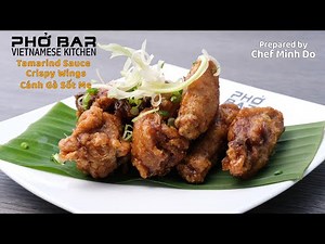 Pho Bar Vietnamese Kitchen Tamarind Sauce Crispy Wings