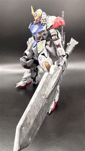 HGガンダムバルバトスルプスハシュマル戦ダメージバージョン改修と全塗装 #ガンプラ好きな人と繋がりたい #ガンプラ製作 #鉄血のオルフェンズ #ガンダムバルバトス