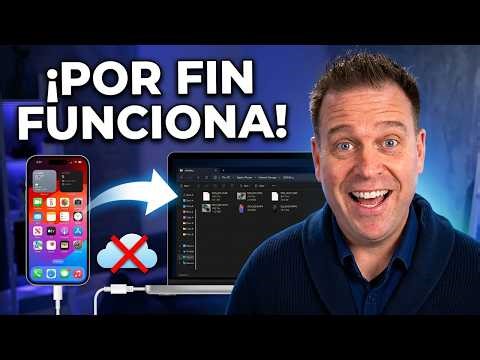 Cómo transferir fotos y videos de un iPhone a Windows por USB