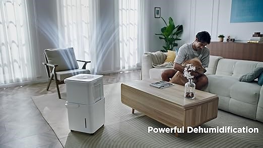 Midea Cube Dehumidifier for Basement, with WiFi, Large Tank