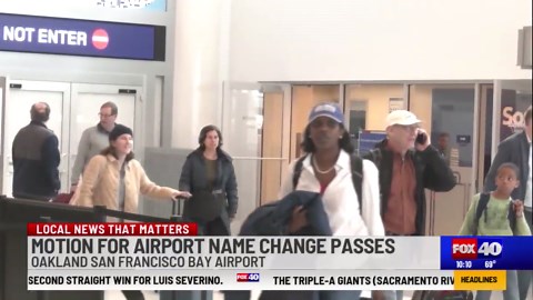 Motion for airport name change passes for Oakland San Francisco Bay Airport