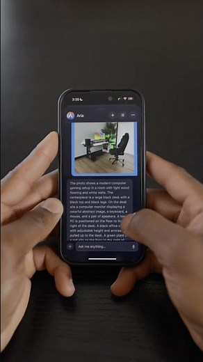 How I'm using Aria AI on Opera to boost productivity and save time! #ad