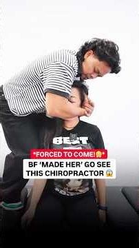 BACK HASNT CRACKED IN 20 YEARS😭#chiropractic #backpain #neckpain #trending
